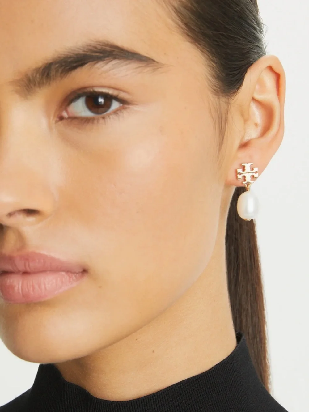 Tory Burch Moondance Pearl Drop Earrings